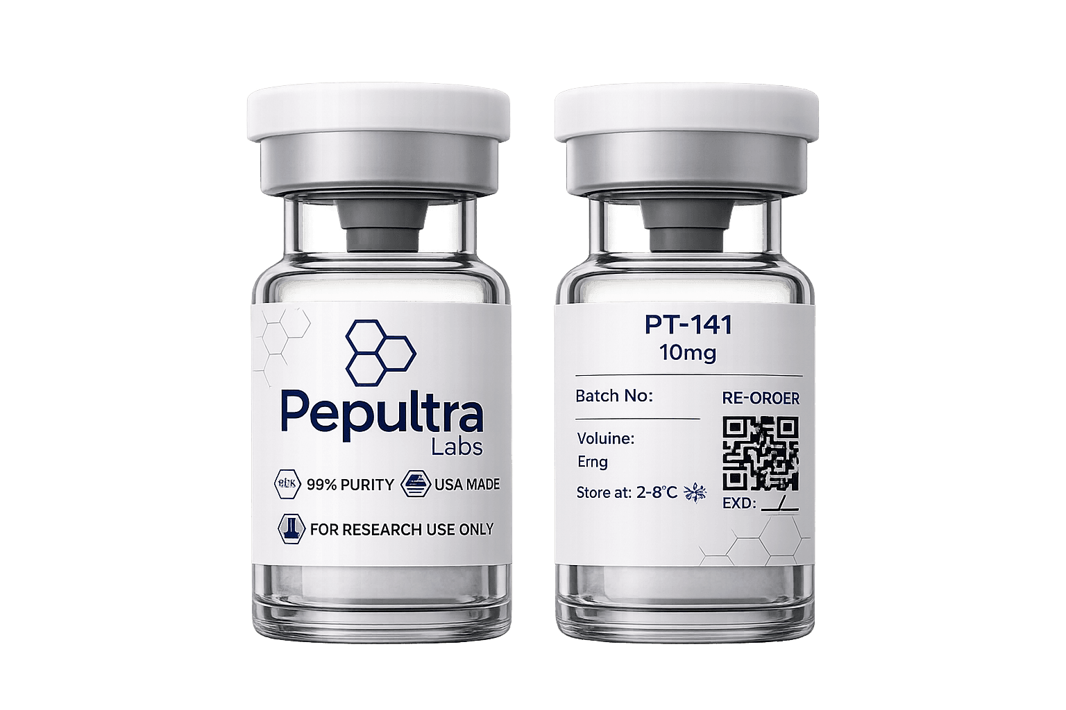 PT-141 vial and packaging