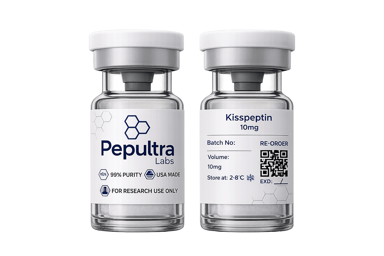 Kisspeptin vial and packaging